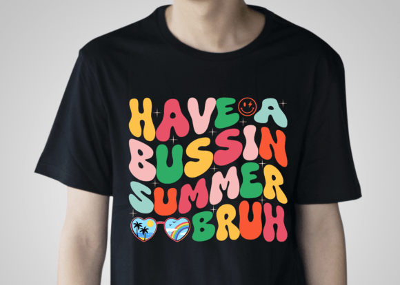 A Bold Summer Graphics Asset for T-Shirt Designs