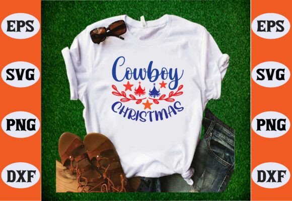 A Brand Designer’s Take on Cowboy Christmas Graphics