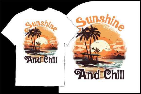 A Graphic Design Asset for Summer T-Shirt Designs