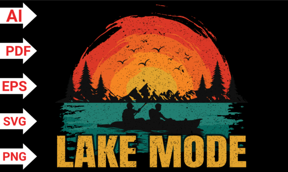 A Professional Review of Lake Mode PNG Summer Vibes Graphics for T-Shirt Designs
