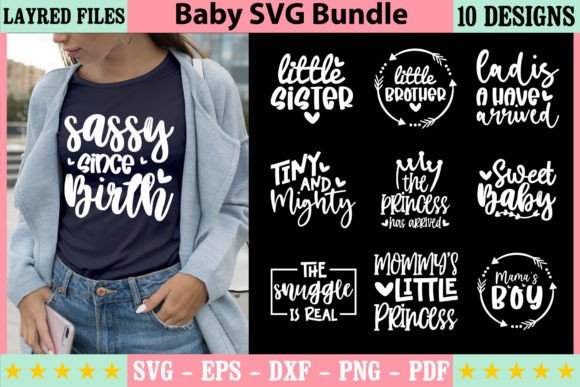 An Essential Baby Graphics Bundle for Warm and Professional Projects