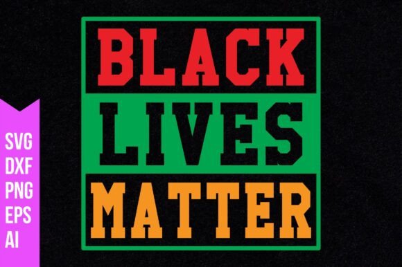 Black Lives Matter Svg: A Bold Graphic for Editorial Impact