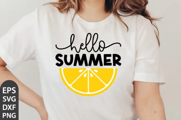 Is This Summer Lemon Graphic a Strong Seller for Your T-Shirt Designs?