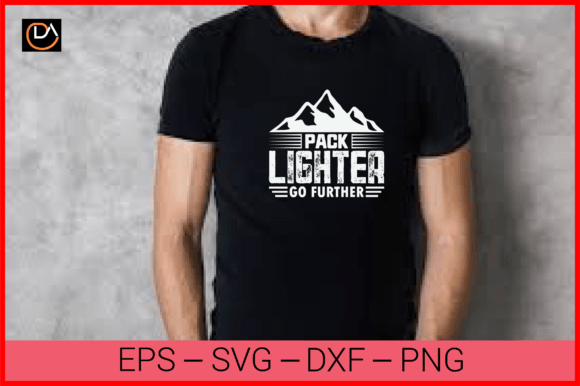 Pack Lighter Go Further: A Versatile Outdoor Graphics Freebie