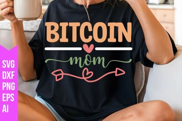 Reviewing the Bitcoin Mom SVG Design for Digital Product Creation