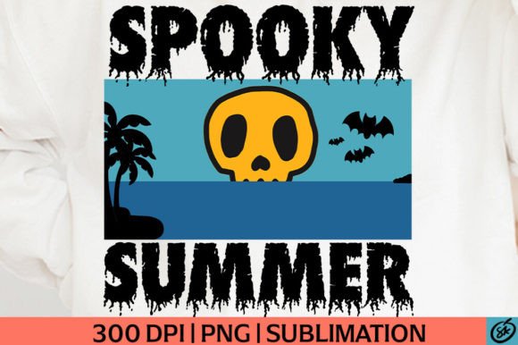 Spooky Summer Halloween Graphics for T-Shirt Designs & Crafting