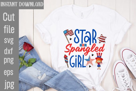 Star Spangled Girl SVG: A Brand Designer's Review for Graphics & Freebies