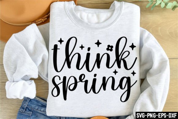 Think Spring SVG: A Free Graphics Asset for Editorial Creativity