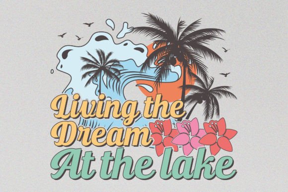 Why This Retro Summer SVG Graphics Asset Resonates for T-Shirt Designs